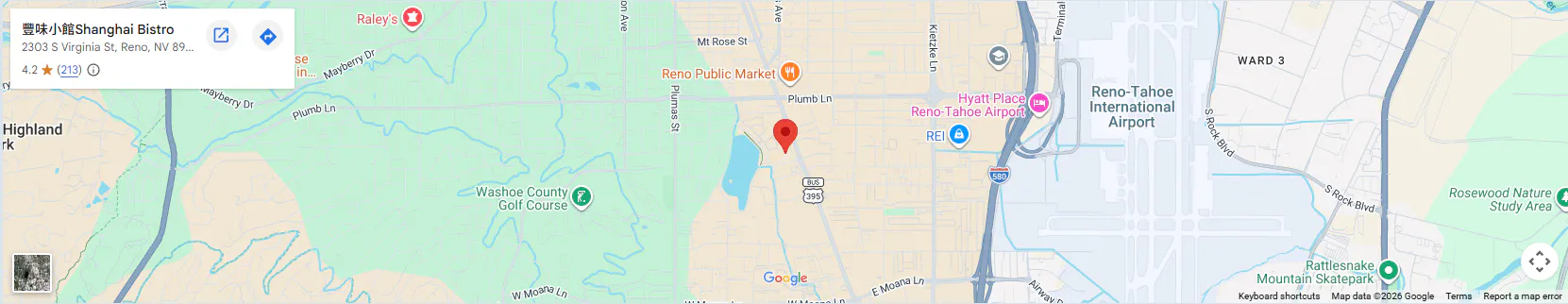 Location 2303 S Virginia St, Reno, NV 89502